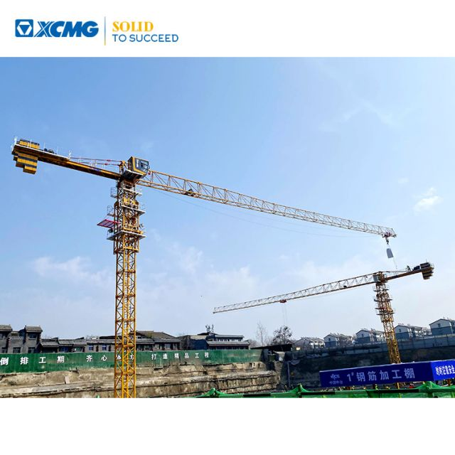 XCMG Official 6 Tons Load Capacity Second-hand Construction Building Tower Crane XGT6010-6S1 for Sal